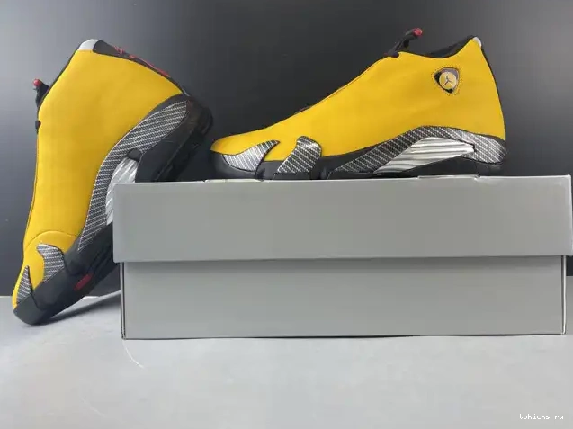 Rep TB 14 AIR GOLD UNIVERSITY BQ3685-706 RETRO JORDAN 0420
